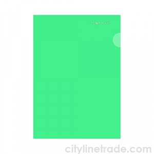 Папка-уголок (0,15 мм) "Silwerhof", зеленая